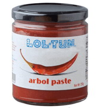 Chile de árbol en pasta Lol Tun 250g