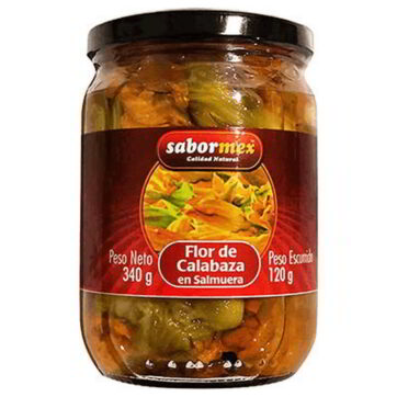 Flor de calabaza 340g Sabormex