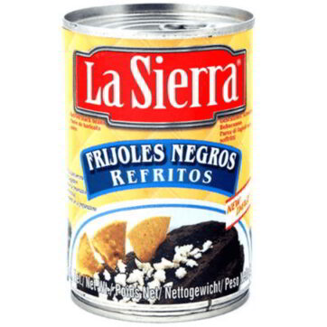 Frijoles Negros refritos 430g La Sierra