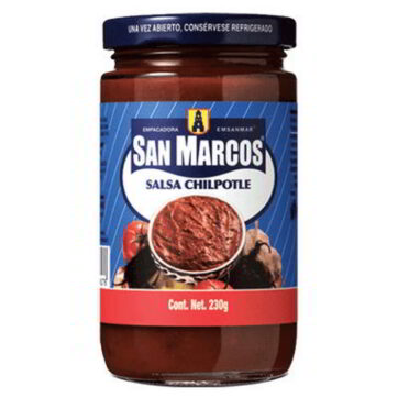 Salsa chipotle tarro 230g San Marcos