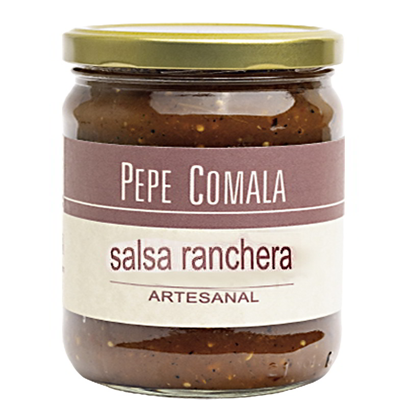 Salsa ranchera artesanal 445 g Pepe Comala